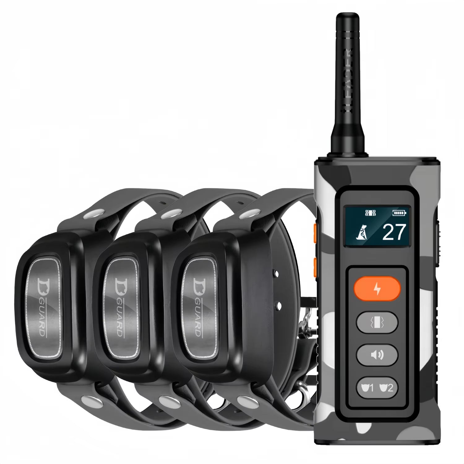 Remote Control Waterproof Pet Behaviorfor 8-150Lbs Puppy with Shock Vibration 3300Ft Electric Dog Training Collar for All Dogs