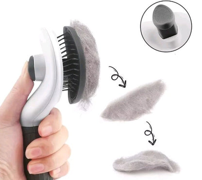Cepillo Autolimpiante Para Perros🐈&Gatos - Cepillo De Depilación Cuidado Del Pelaje Eliminar La Capa Inferior