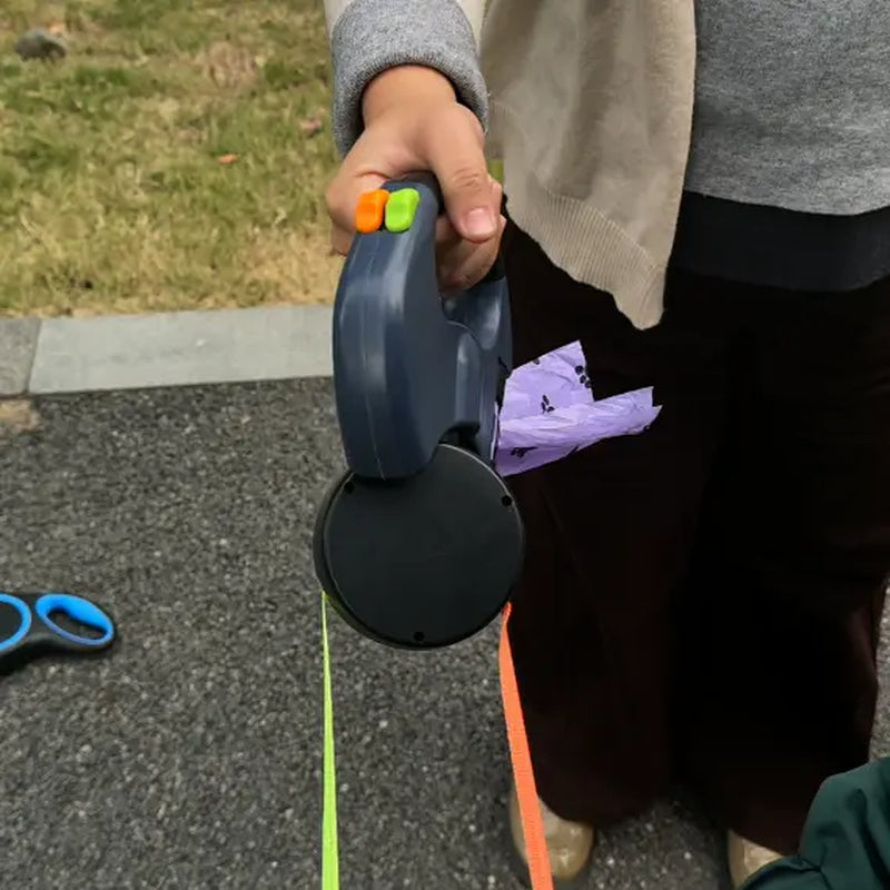 Tangle Free 2 Dog Leash for Smal & Medium Dogs