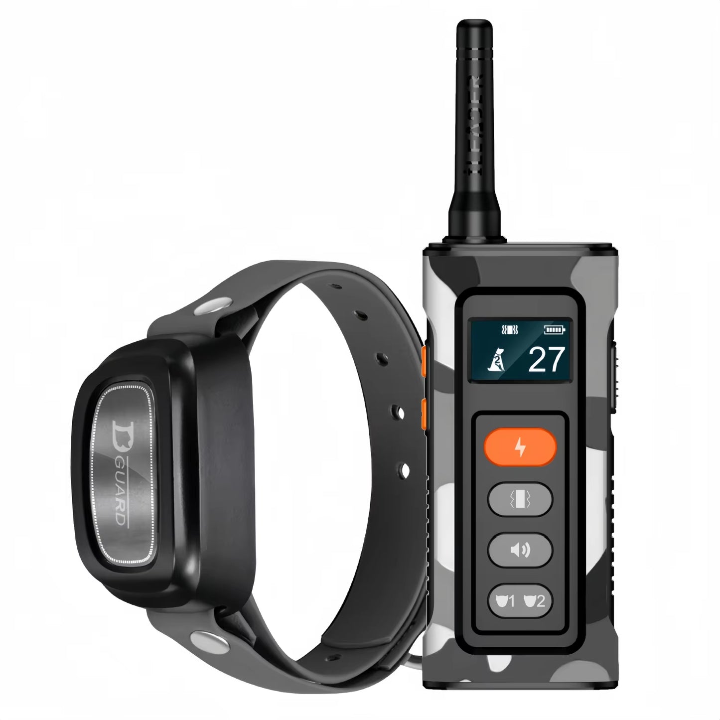 Remote Control Waterproof Pet Behaviorfor 8-150Lbs Puppy with Shock Vibration 3300Ft Electric Dog Training Collar for All Dogs