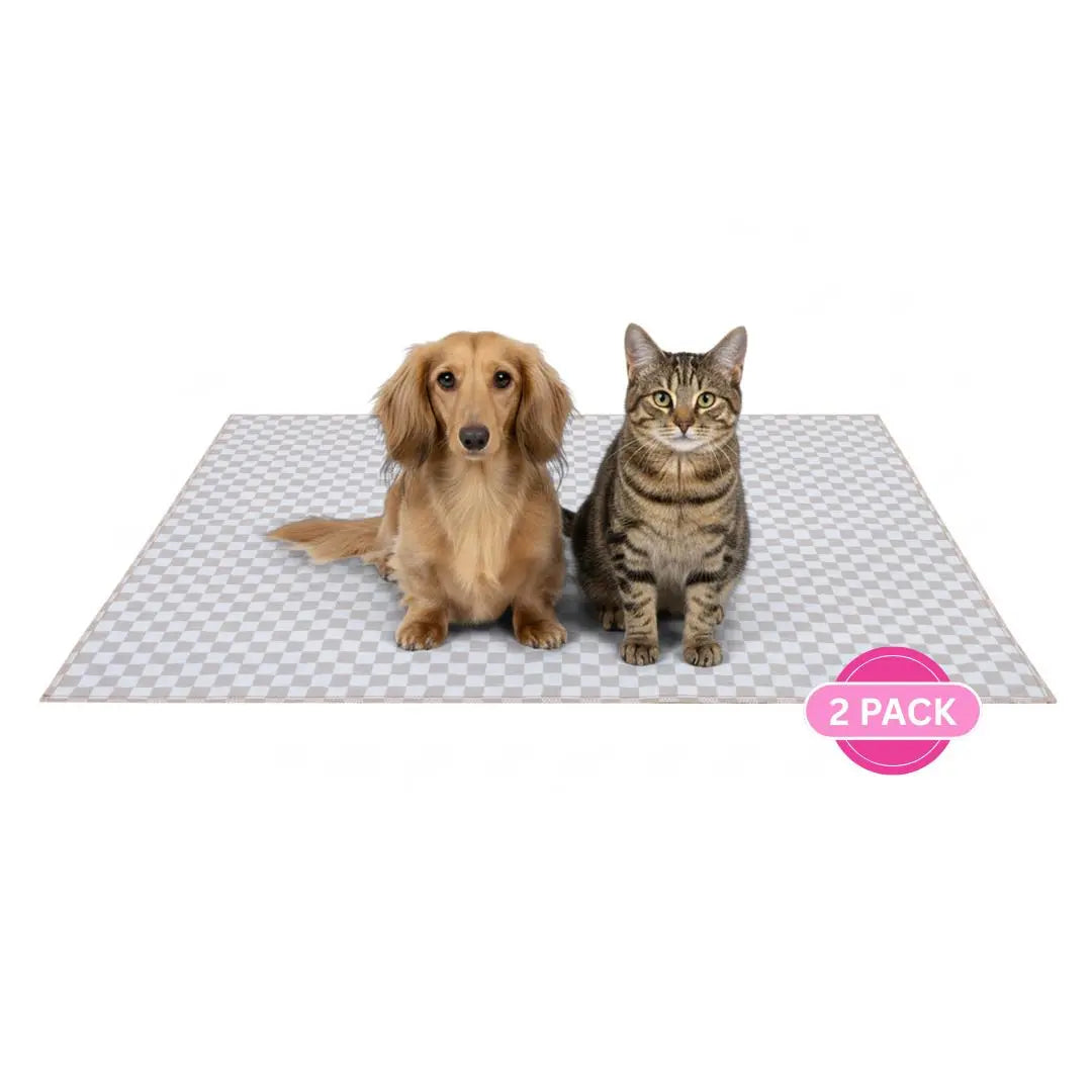 Lovewag Pets Washable Dog Pads - Pack of 2, Eco-Friendly & Leak-Proof Design, Multi-Design Options: Sage Forest, Marmalade Sunshine, Moonlit Night, Rustic Terracotta, 16" X 24" & 36" X 48"& 28" X 41"