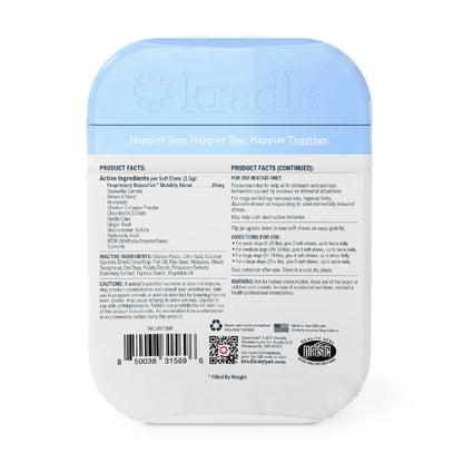 Kradle Hip & Joint Duo for Dogs | Hip & Joint Chews (75 Ct) with Hip and Joint Spray (4 Oz)