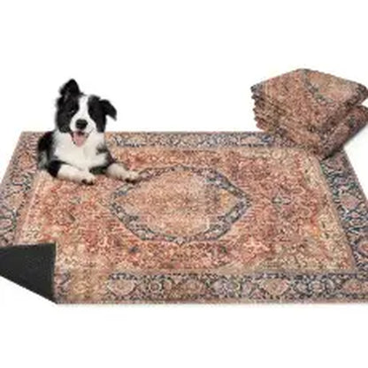 Lovewag Pets Washable Dog Pads - Pack of 2, Eco-Friendly & Leak-Proof Design, Multi-Design Options: Sage Forest, Marmalade Sunshine, Moonlit Night, Rustic Terracotta, 16" X 24" & 36" X 48"& 28" X 41"