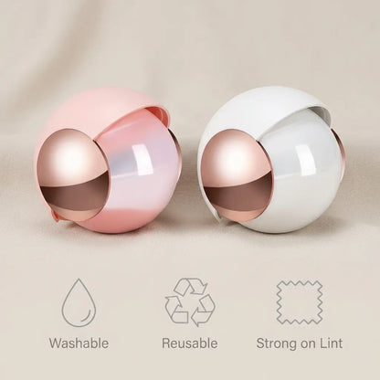 Reusable Lint Roller for Pet Hair, Clothes & Sofa, Washable Gel Hair & Dust Remover, Portable Mini Travel Size Compact Cleaner for Car, Dog & Cat Fur