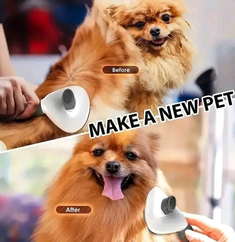 Cepillo Autolimpiante Para Perros🐈&Gatos - Cepillo De Depilación Cuidado Del Pelaje Eliminar La Capa Inferior