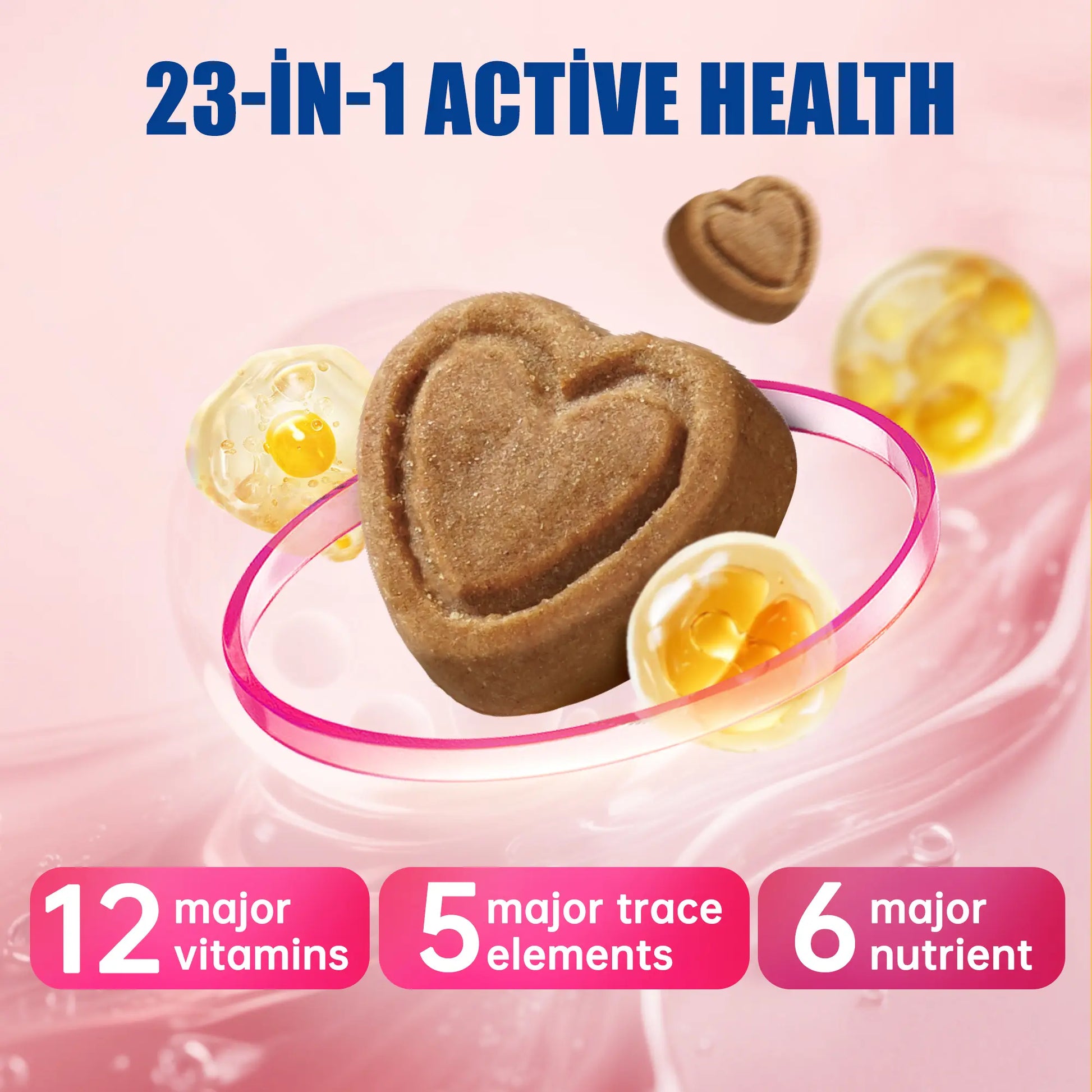 【Live Big Deal】Just Try All-In-One Cat Vitamin Bites for Overall Health Support - Cat Multivitamin with Taurine, L Lysine, Fish Oil for Immune, Heart, Vision & Skin Health - Delicious Soft Chews for Indoor Cats & Kittens