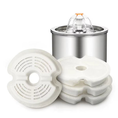 Quickly Transportable Pet Automatic Drinking Fountain Stainless Steel for Pet Cat Dog Feeder Drink Bowl Dog Drinking Fountain