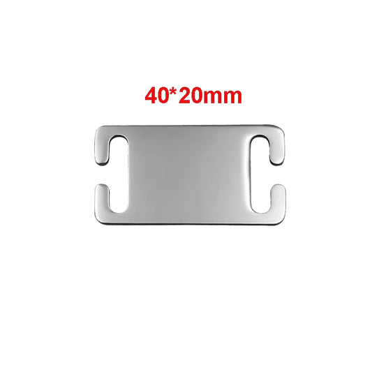 Custom Pet Tag Collar Stainless Steel Dog Tag ID Name Phone Puppy Tags for Dogs Cats Bulldog Yorkies Engraved Dog Collar Address