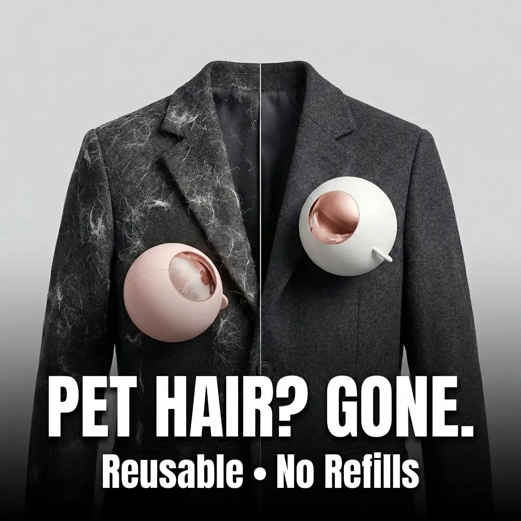 Reusable Lint Roller for Pet Hair, Clothes & Sofa, Washable Gel Hair & Dust Remover, Portable Mini Travel Size Compact Cleaner for Car, Dog & Cat Fur